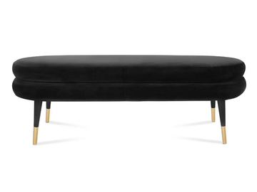 MARSHMALLOW - Upholstered velvet stool by ROYAL STRANGER - view 3